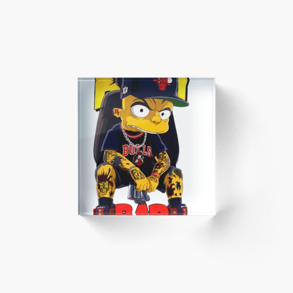 Item preview, Arte de Bart Simpson "Chico malo" designed and sold by Inkify31.