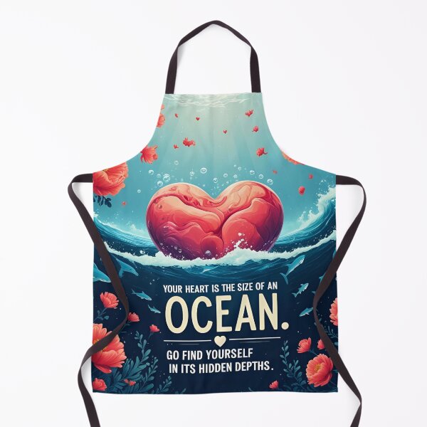 Item preview, Your heart is the size of an ocean. Go find yourself in its hidden depths 41 designed and sold by Tom-Johnson.