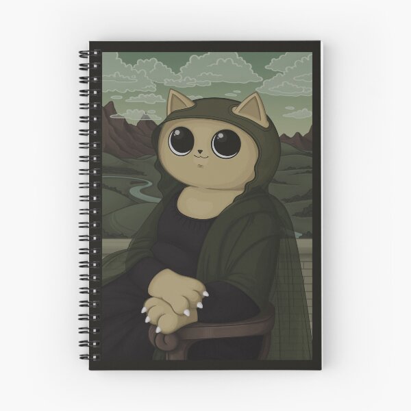 Item preview, meowna lisa designed and sold by BaksuzArt.