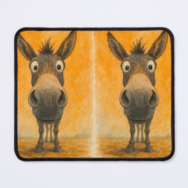 Item preview, Gorgeous Donkey ‘ I’M JuST a DoNKeY ' BY SHiRLeY MacARTHuR designed and sold by Shirley MacArthur Art.