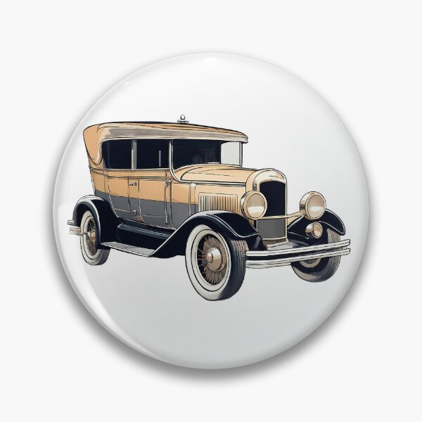 Item preview, Title: Elegant Vintage 1920s Classic Car Illustration designed and sold by LanaGustavsson.