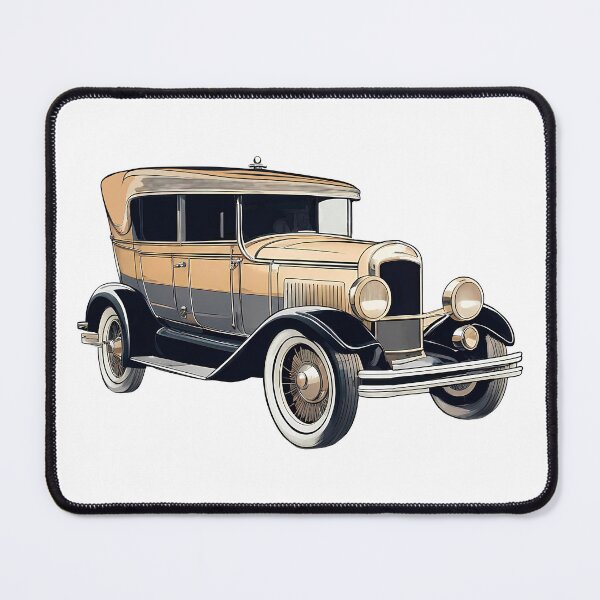 Item preview, Title: Elegant Vintage 1920s Classic Car Illustration designed and sold by LanaGustavsson.