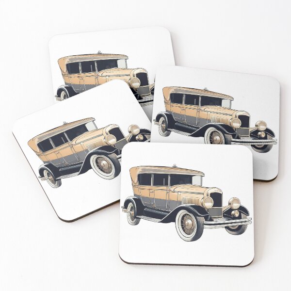 Item preview, Title: Elegant Vintage 1920s Classic Car Illustration designed and sold by LanaGustavsson.
