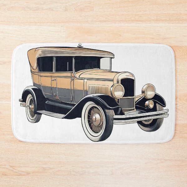 Item preview, Title: Elegant Vintage 1920s Classic Car Illustration designed and sold by LanaGustavsson.