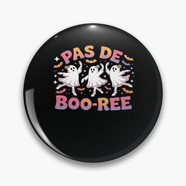 Item preview, Pas de BOO-rée Ghost Ballet Dancer Halloween Dance Teacher designed and sold by ticlitule.