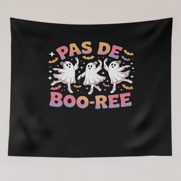 Item preview, Pas de BOO-rée Ghost Ballet Dancer Halloween Dance Teacher designed and sold by ticlitule.