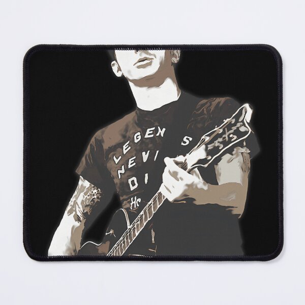 Item preview, Dynamic Guitarist Poster - Drake Bell In Sepia Tones With Tattoos designed and sold by Johniggs.