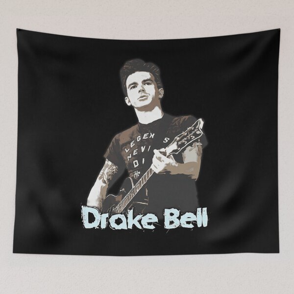 Artikelvorschau, Dynamisches Gitarristen-Poster – Drake Bell in Sepiatönen mit Tattoos entworfen und verkauft von Johniggs.