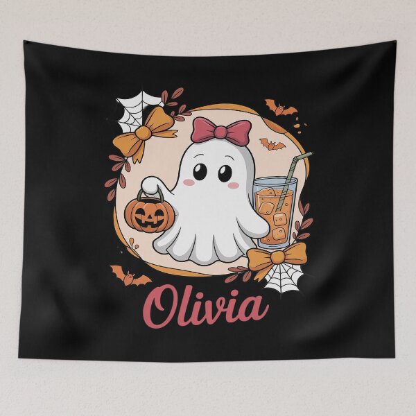 Item preview, Personalized Halloween Kids Name designed and sold by ticlitule.