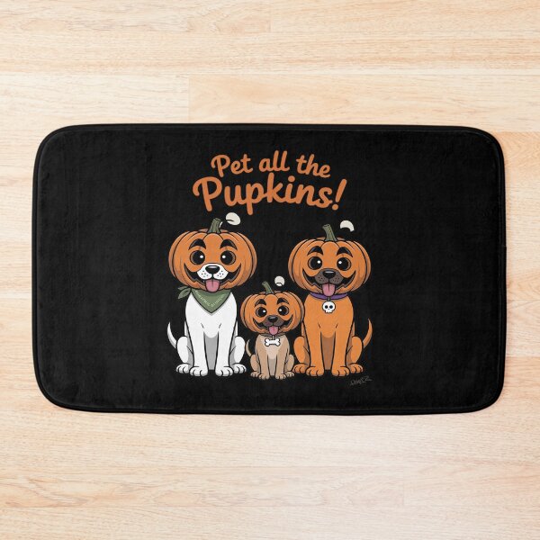 Item preview, Pet all the pupkins Halloween designed and sold by ticlitule.