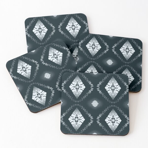 Item preview, Mable geometrical snow shaded bright abstract ikat seamless pattern design  designed and sold by Fadalazznaz.