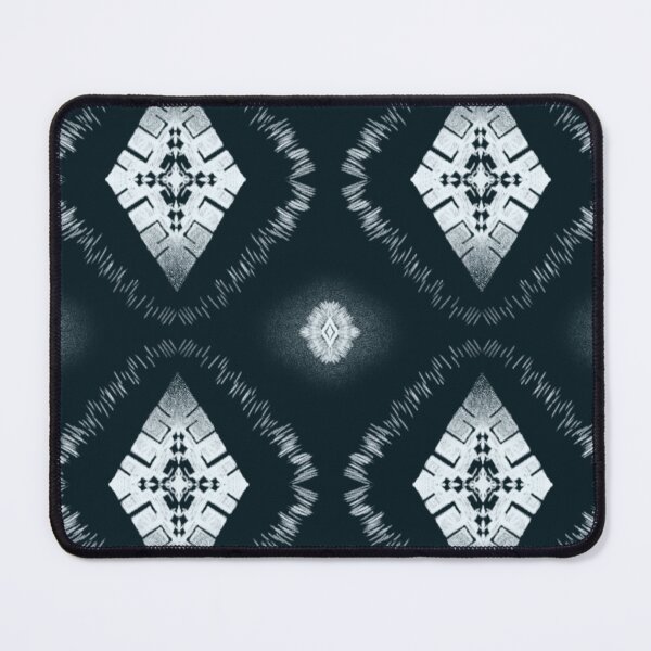 Item preview, Mable geometrical snow shaded bright abstract ikat seamless pattern design designed and sold by Fadalazznaz.