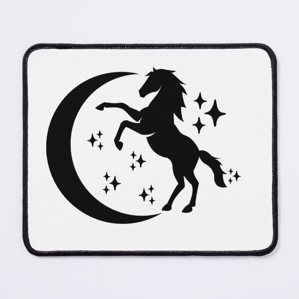 Item preview, Celestial Horse | Equine Design Moon and Stars designed and sold by Ishtar Park Equine Shop.