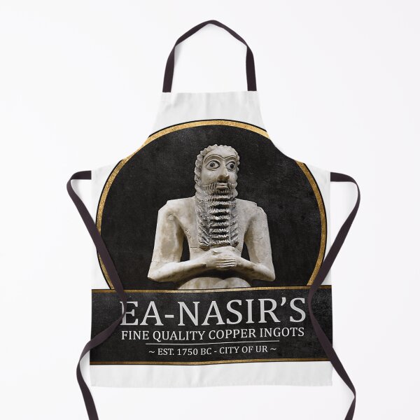 Item preview, Ea-Nasir'S Fine Quality Copper Ingots - Funny Bronze Age History Meme designed and sold by HiramEstep5.