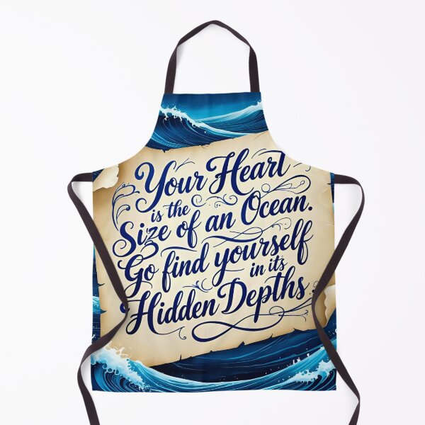 Item preview, Your heart is the size of an ocean. Go find yourself in its hidden depths 49 designed and sold by Tom-Johnson.