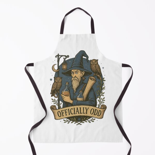 Item preview, Officially Odd – Wizard & Owls Vintage Badge designed and sold by TWdesign74.
