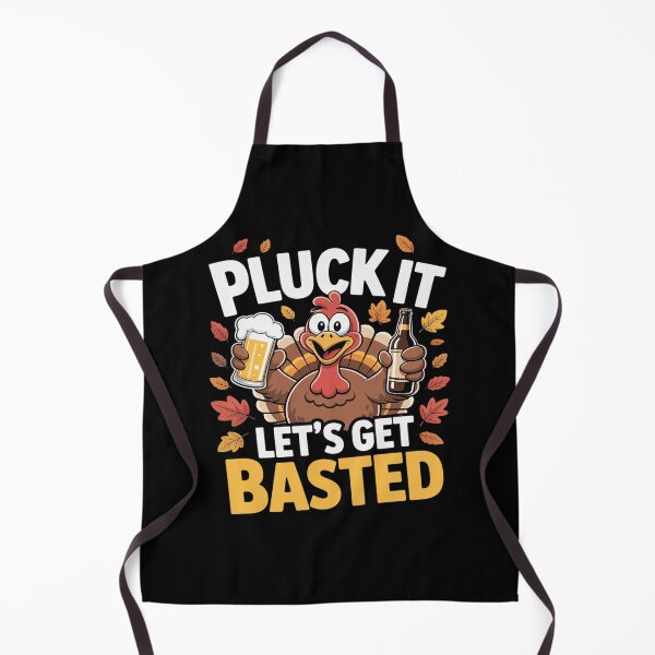 Item preview, Pluck It Let’s Get Basted Funny Turkey Thanksgiving Beer designed and sold by tabdejinti.