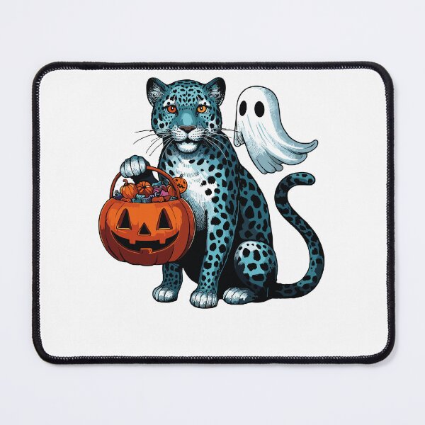 Item preview, Scary Halloween Leopard Ghost Spooky Candy Bag designed and sold by Artistoos.