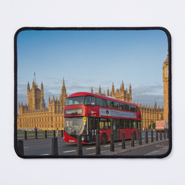 Item preview, London bus on Westminster Bridge in front of Big Ben designed and sold by Delfino.