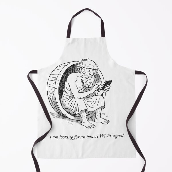 Item preview, Diogenes with a Smartphone designed and sold by Grand Illusions.