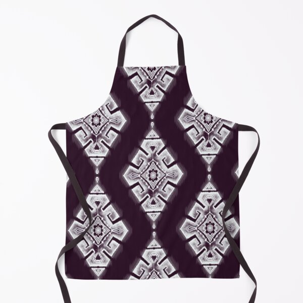 Item preview, Ethnic fluorescent purple abstract diamond shapes seamless pattern design  designed and sold by Fadalazznaz.