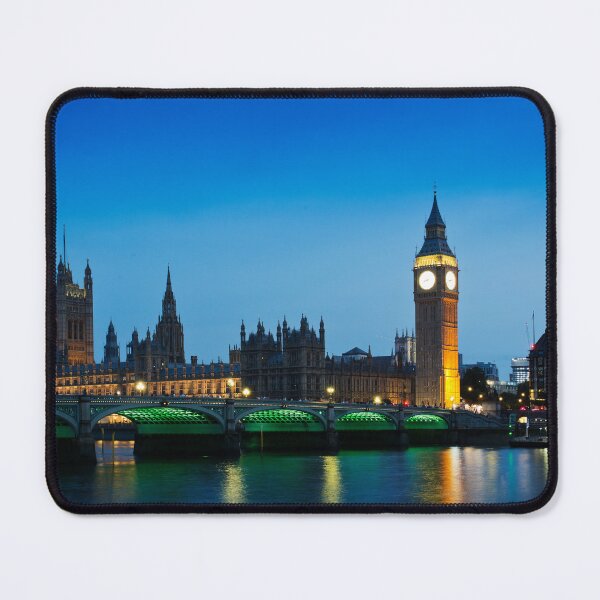 Item preview, Evening blue hour with Big Ben designed and sold by Delfino.