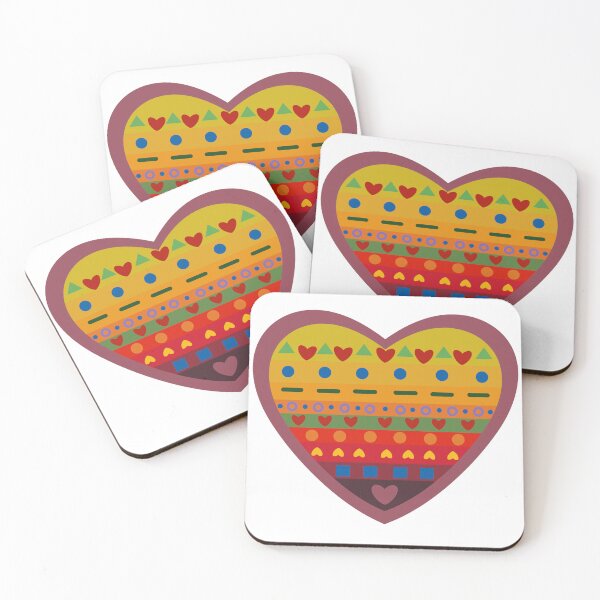 Item preview, Colorful heart designed and sold by Zeewind.