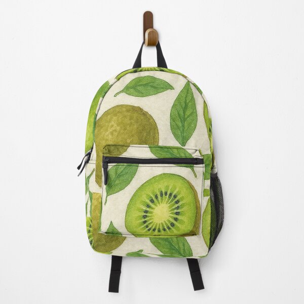 Artikelvorschau, Handgezeichnetes Kiwi-Aquarellmuster, strukturiertes Papier entworfen und verkauft von cutsypatterns.
