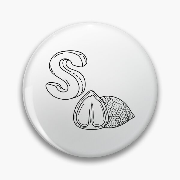 Item preview, An illustration of letter S stand for Salak designed and sold by rasagamastore.