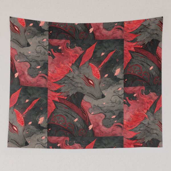Item preview, The Legendary Red Kitsune designed and sold by bapupa.