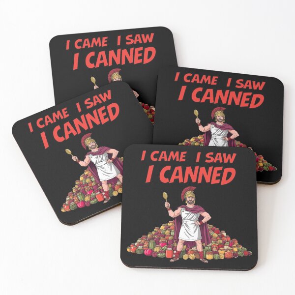 Item preview, I Came I Saw I Canned Funny History Retro - Grab Your Balls It’s Canning Season designed and sold by jelonkaa.