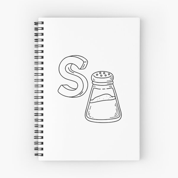 Item preview, An illustration of letter S stand for Salt designed and sold by rasagamastore.