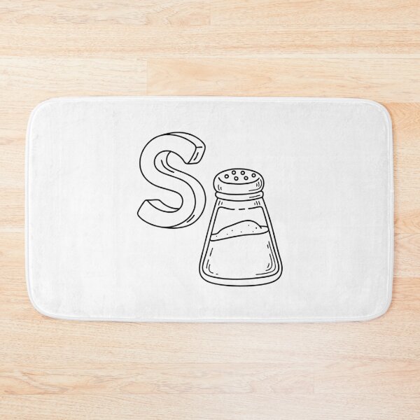 Item preview, An illustration of letter S stand for Salt designed and sold by rasagamastore.