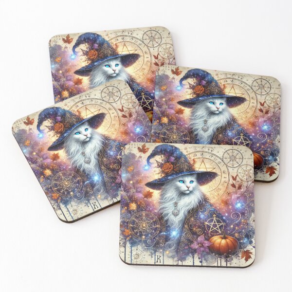 Item preview, Florindor, the Marigold Mystic Cat designed and sold by Dream Bloom Gallery.