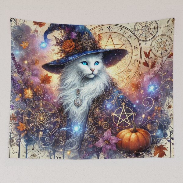 Item preview, Florindor, the Marigold Mystic Cat designed and sold by Oonward2021.