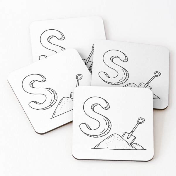 Item preview, An illustration of letter S stand for Sand designed and sold by rasagamastore.