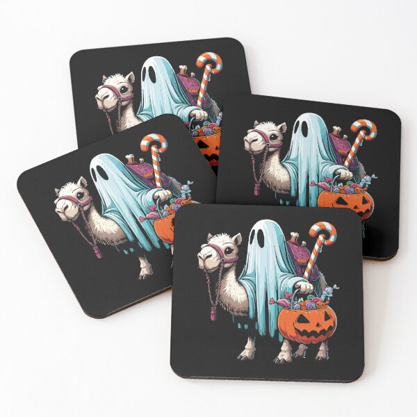 Artikelvorschau, Gruselige Halloween-Kamelgeist-Süßigkeitentüte entworfen und verkauft von Artistoos.