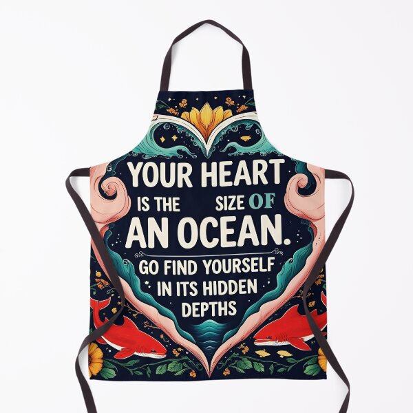 Item preview, Your heart is the size of an ocean. Go find yourself in its hidden depths 57 designed and sold by Tom-Johnson.