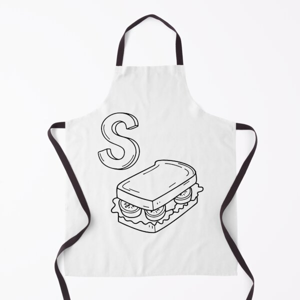 Item preview, An illustration of letter S stand for Sandwich designed and sold by rasagamastore.