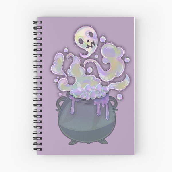 Item preview, Magical Cauldron Potion – Cute Spooky Spirit Illustration designed and sold by PandiaArts.