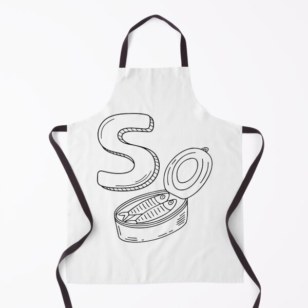 Item preview, An illustration of letter S stand for Sardine designed and sold by rasagamastore.
