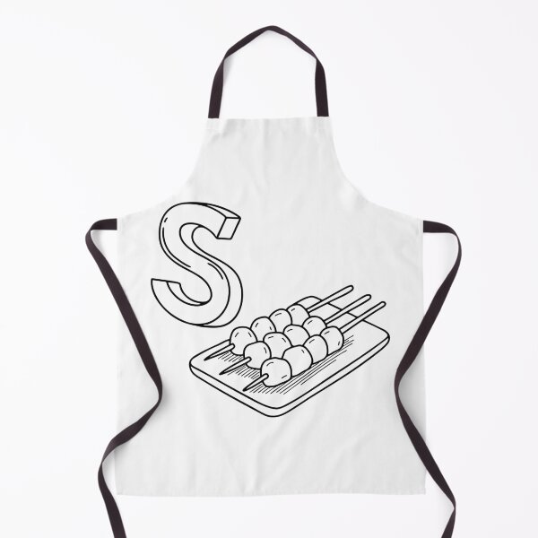 Item preview, An illustration of letter S stand for Satay designed and sold by rasagamastore.