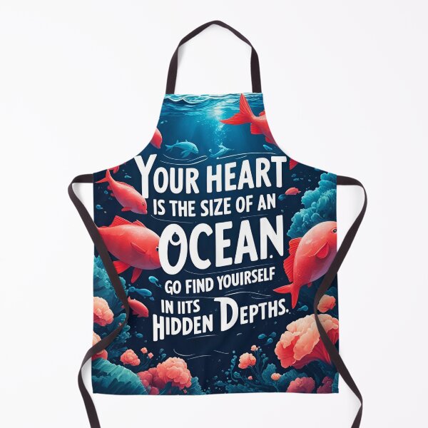 Item preview, Your heart is the size of an ocean. Go find yourself in its hidden depths 59 designed and sold by Tom-Johnson.
