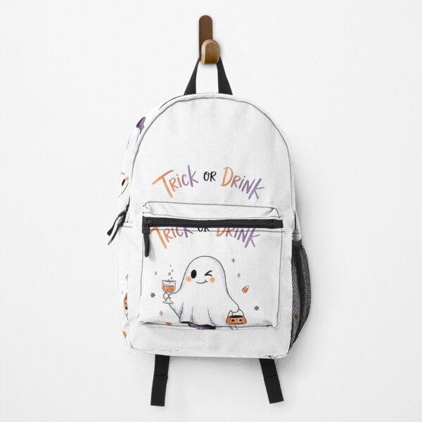 Item preview, Trick or Drink Cute Ghost Halloween Party Design – Funny Spooky Season Tee & Gifts designed and sold by cocoshopdesign.