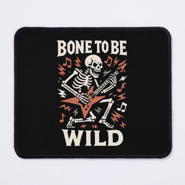 Item preview, Bone To Be Wild Skeleton Guitar Rock Halloween designed and sold by SnappyPNG.