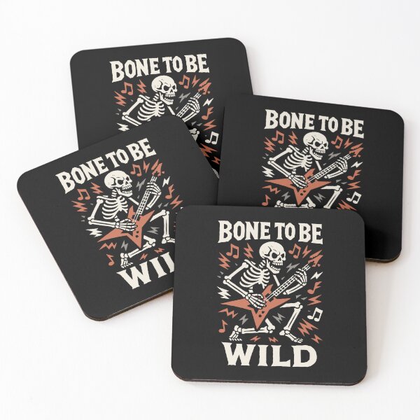 Item preview, Bone To Be Wild Skeleton Guitar Rock Halloween designed and sold by SnappyPNG.