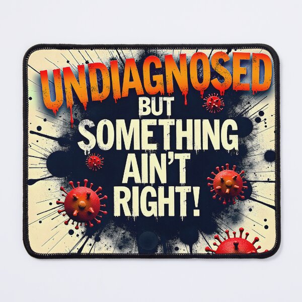 Item preview, UNDIAGNOSED But Something Ain't Right designed and sold by Huskyyy Designs.