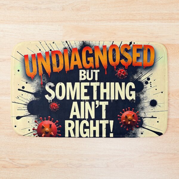 Item preview, UNDIAGNOSED But Something Ain't Right designed and sold by Huskyyy Designs.