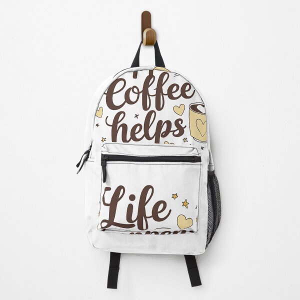 Item preview, life happens coffee helps designed and sold by Spirit of Siam.