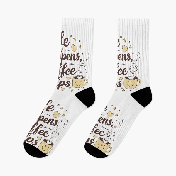 Item preview, life happens coffee helps designed and sold by Arty Art.